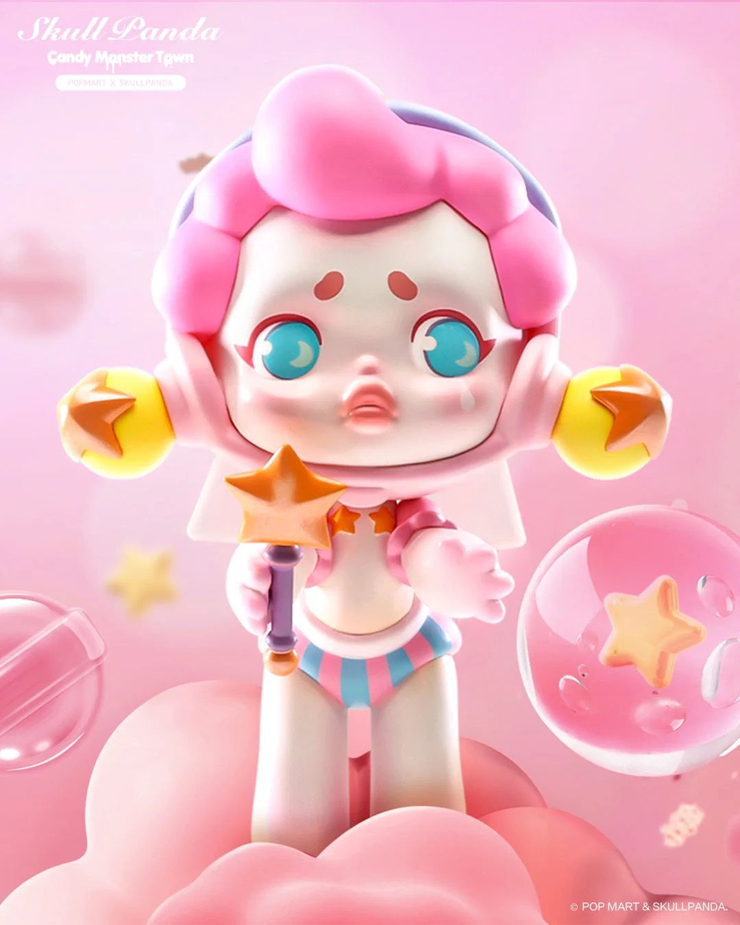 SkullPanda serie-4(Candy Monster Town)