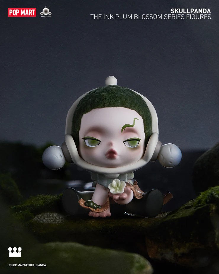 Skullpanda serie-11(The Ink Plum Blossom)