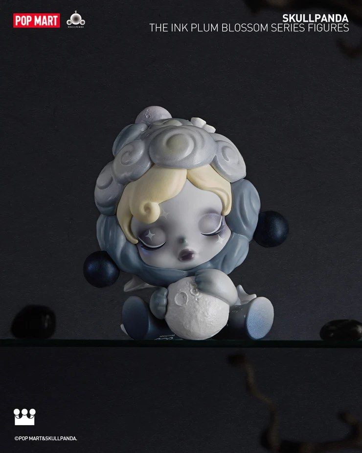 Skullpanda serie-11(The Ink Plum Blossom)