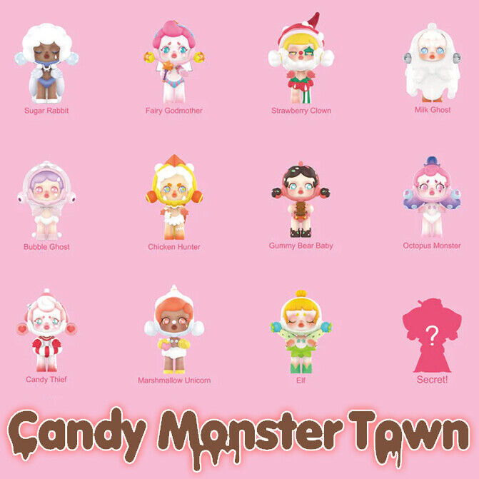 SkullPanda serie-4(Candy Monster Town)